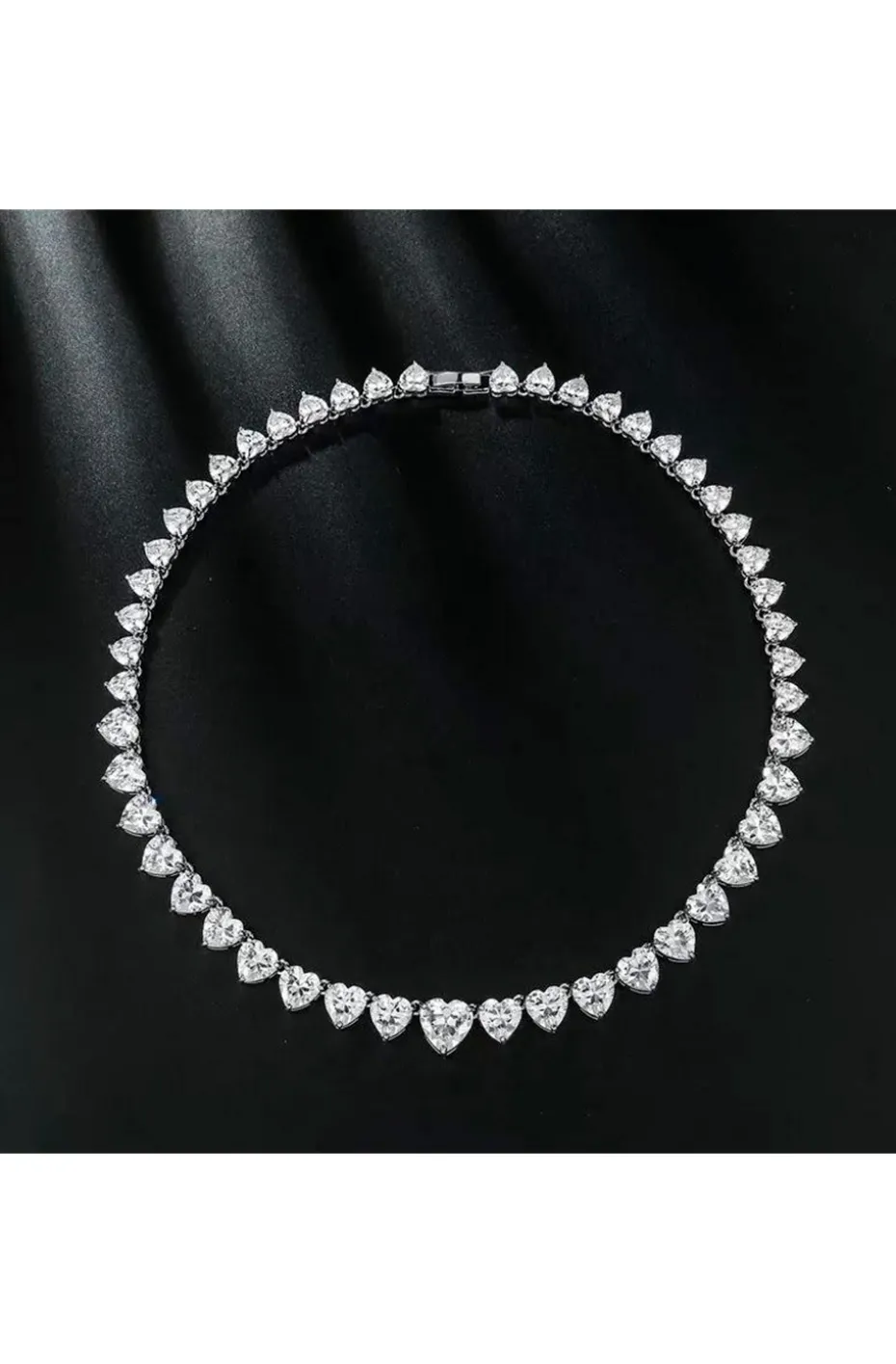 COLLAR CORAZONES DEGRADEE