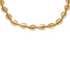 COLLAR COWRIE DORADO