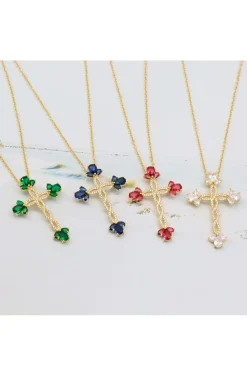 COLLAR CRUZ CRISTAL