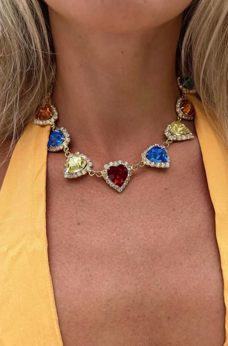 COLLAR ETERNITTY CRISTALES DE SWAROVSKI