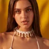 COLLAR GANCHILLO Y CONCHAS