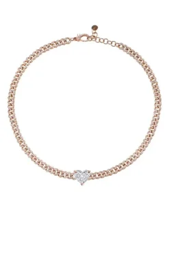 COLLAR GOLDEN HEART