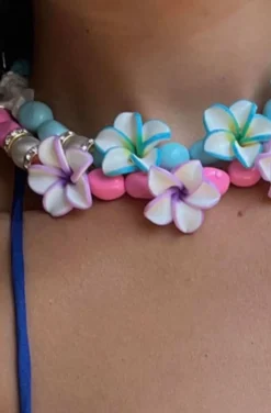 COLLAR HAWAI ROSA