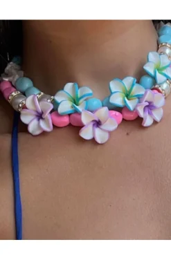 COLLAR HAWAI TURQUESA