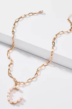 COLLAR INICIAL PERLAS INICIAL C