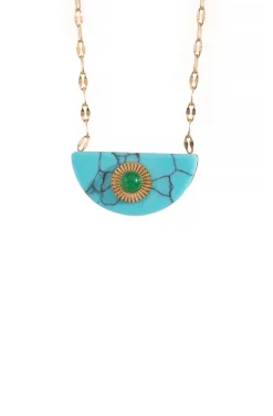 COLLAR MEDIA LUNA TURQUESA