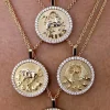 COLLAR MONEDA HOROSCOPO PISCIS