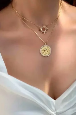 COLLAR MONEDA HOROSCOPO VIRGO