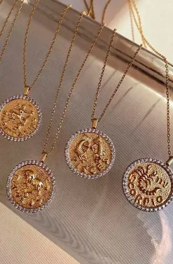 COLLAR MONEDA HOROSCOPO VIRGO