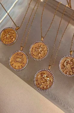 COLLAR MONEDA HOROSCOPO VIRGO