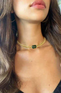 COLLAR PIEDRA ESMERALDA