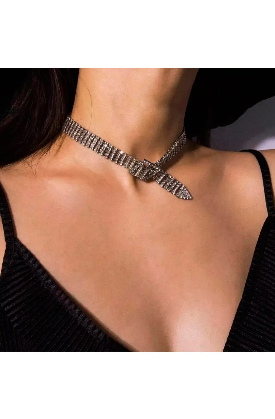 COLLAR STRASS LOVED