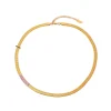 COLLAR TIPO SERPIENTE PINK