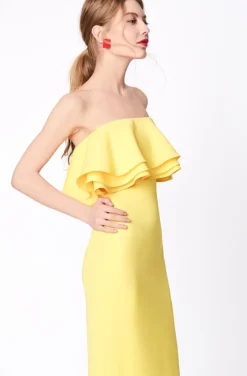 DRESS CELESTE YELLOW
