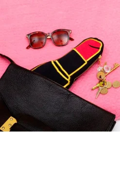 ESTUCHE LIPSTICK /CLUTCH ROJO