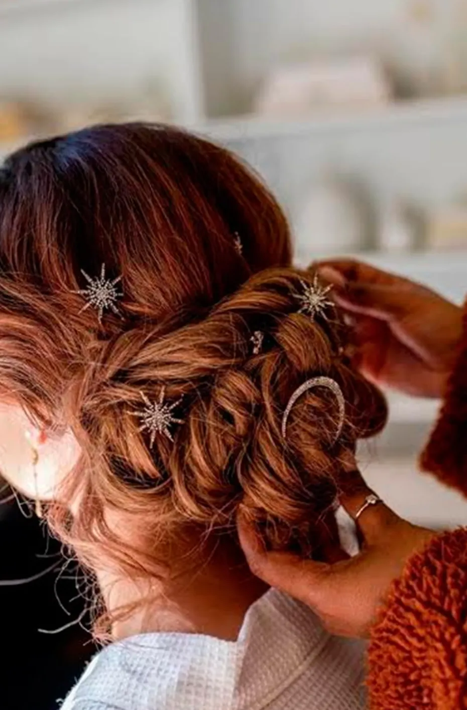 HORQUILLA MEDIA LUNA BOHO CELESTIAL