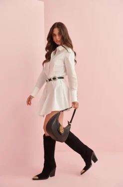 LIVE LOVE LAUGHT SHIRT DRESS BY FETICHE SUANCES