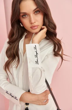 LIVE LOVE LAUGHT SHIRT DRESS BY FETICHE SUANCES