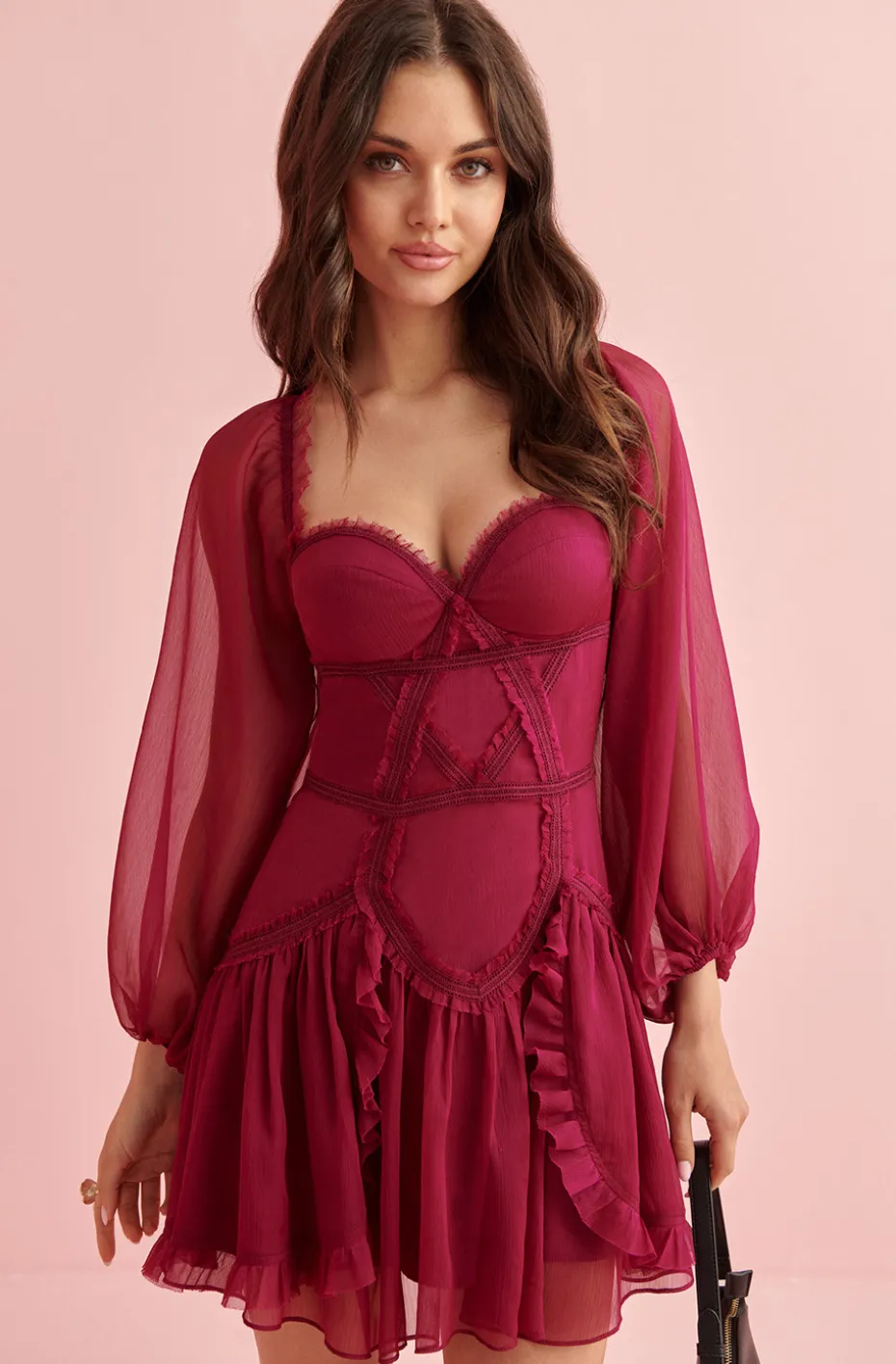 MALBEC DRESS BY FETICHE SUANCES