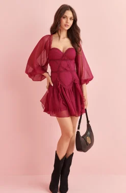 MALBEC DRESS BY FETICHE SUANCES
