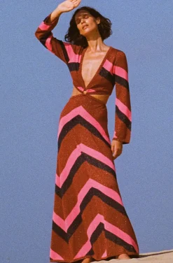MAXI VESTIDO MYLEE KNIT GOWN BY SPELL DESIGNS