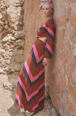 MAXI VESTIDO MYLEE KNIT GOWN BY SPELL DESIGNS