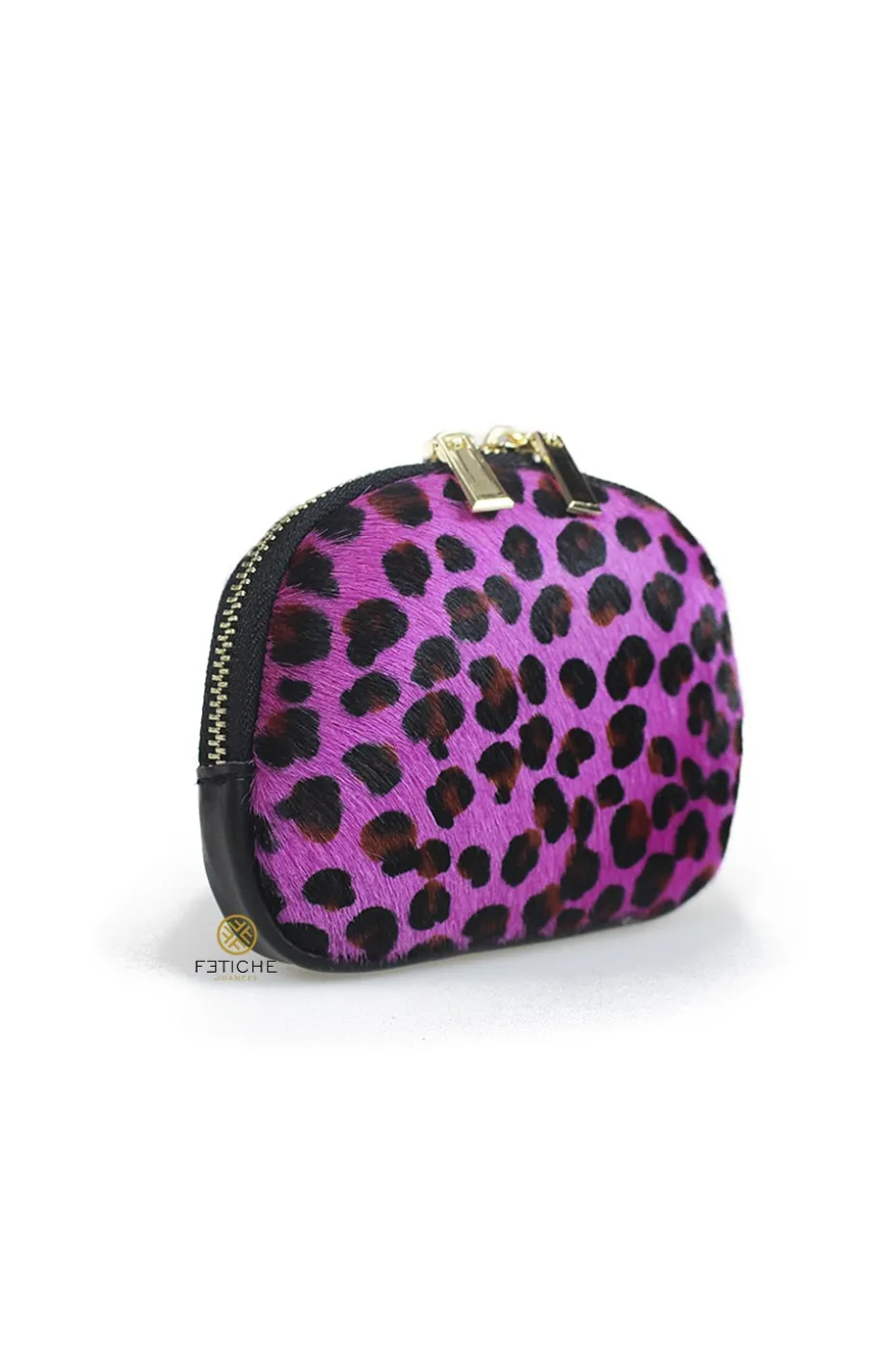 MONEDERO PIEL LEOPARDO MINI FUCSIA