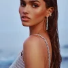 PENDIENTE EAR CUFF DE CRISTALES