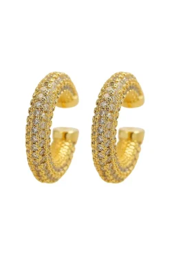 PENDIENTE EAR CUFF DE CRISTALES