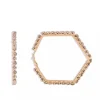 PENDIENTES ARO OCTAGONAL