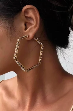 PENDIENTES ARO OCTAGONAL