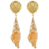 PENDIENTES CARACOLA FETICHE