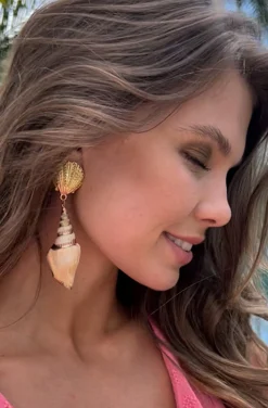 PENDIENTES CARACOLA FETICHE