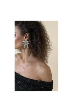 PENDIENTES CRYSTALS BOW