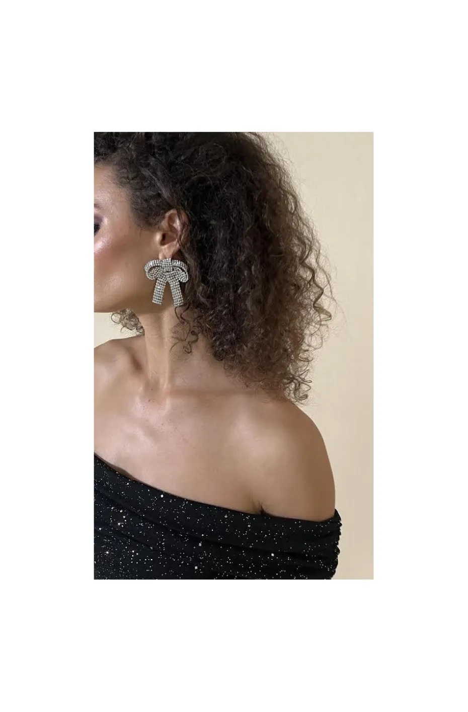 PENDIENTES CRYSTALS BOW