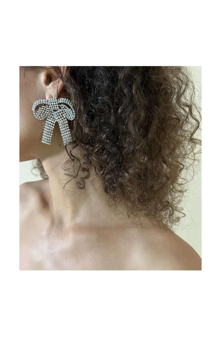 PENDIENTES CRYSTALS BOW