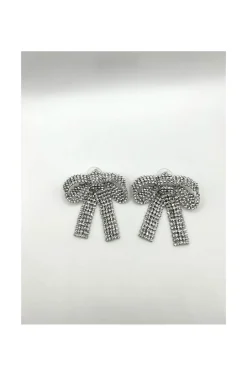 PENDIENTES CRYSTALS BOW