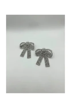 PENDIENTES CRYSTALS BOW