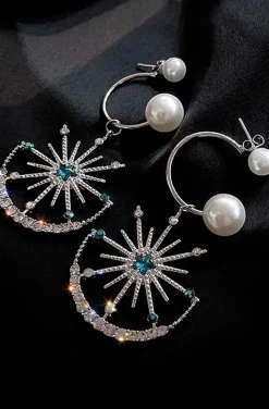 PENDIENTES DANCING MOON & STAR