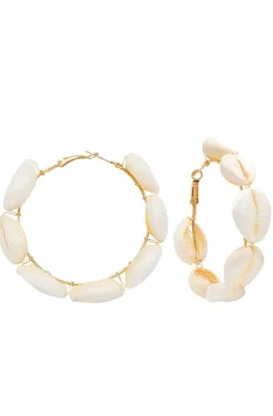 PENDIENTES DE ARO CONCHAS