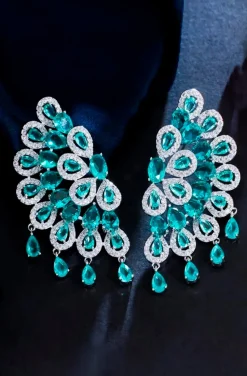 PENDIENTES DE ARO DIAMONDS SILVER
