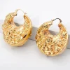 PENDIENTES DE ARO FLORES