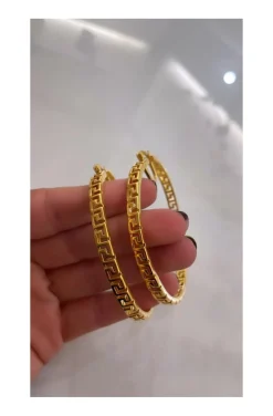 PENDIENTES DE ARO MEDUSA