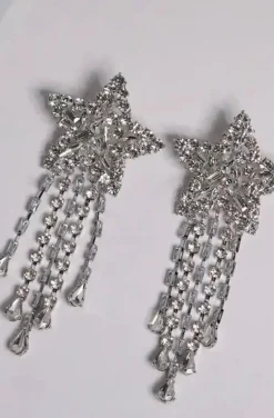 PENDIENTES DE ESTRELLA Y LAGRIMAS