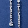 PENDIENTES DE PLATA EN LAGRIMA
