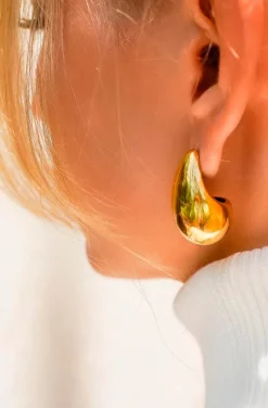 PENDIENTES DROP ORO