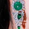 PENDIENTES ESMERALDAS CIRCONITAS JOYA