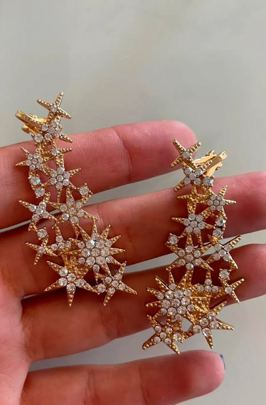 PENDIENTES ESTELLARES GOLD