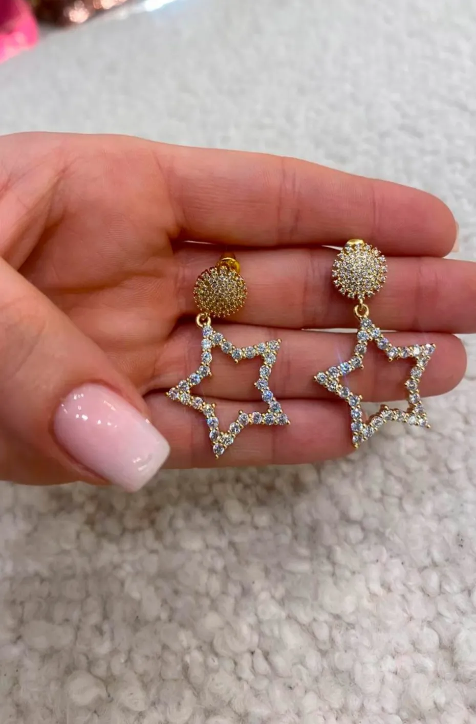 PENDIENTES ESTRELLAS BRILLANTES