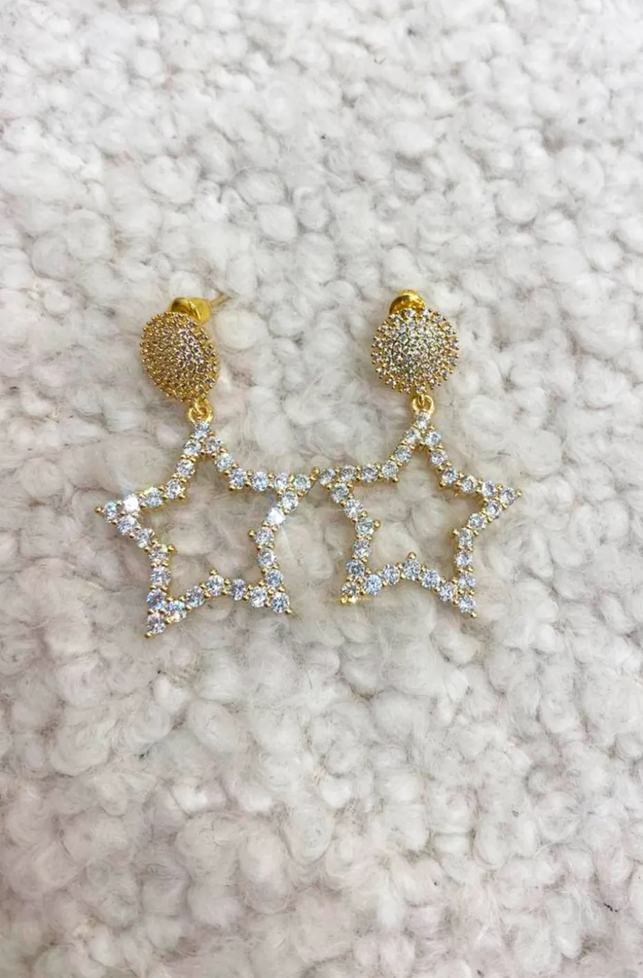PENDIENTES ESTRELLAS BRILLANTES